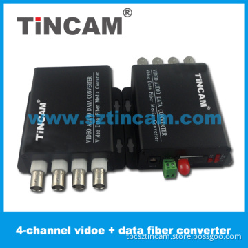 4 Channel Video Transmitter and Receiver 20km with Data